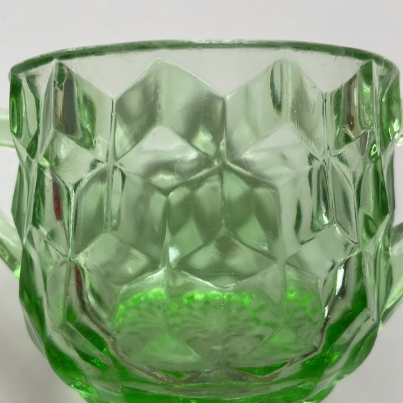 VTG “Cube” Uranium Sugar Bowl - Picture 4 of 4